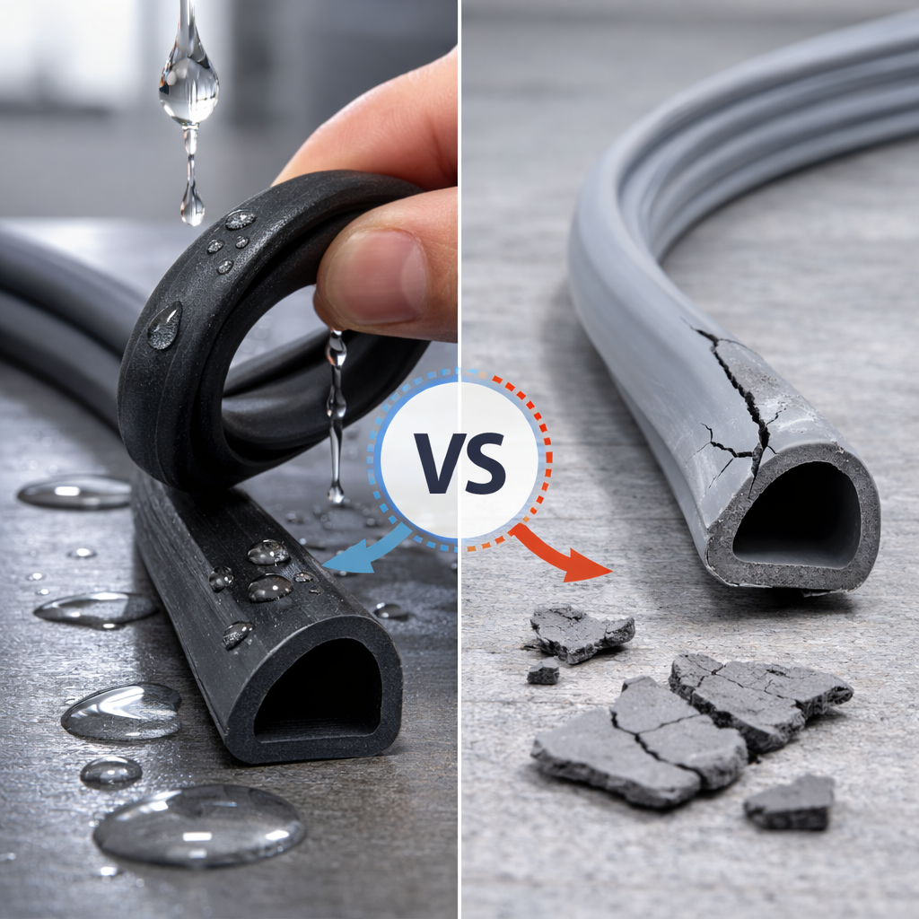 EPDM 密封条与 PVC：哪一种更好？